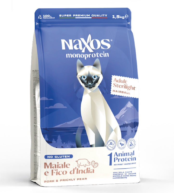 Naxos Cat - Monoprotein - Sterilight - 1.5kg