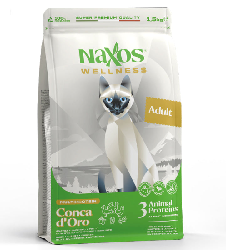 Naxos Cat - Wellness - Adult - Conca d'Oro - 1.5kg