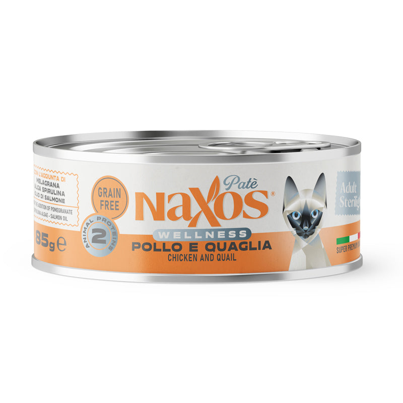 Naxos Cat - Wellness - Adult Sterilight - Patè - 85gr