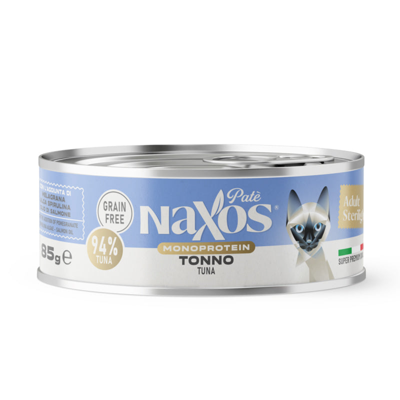 Naxos Cat - Monoprotein - Adult Sterilight - Patè - 85gr
