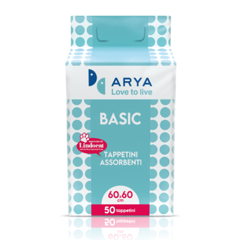 Arya - Tappetini Assorbenti - 60x60cm - 50 pezzi