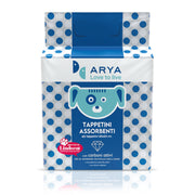 Arya - Tappetini Assorbenti - Carboni Attivi - 60x60cm - 40 pezzi