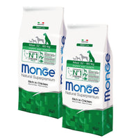 KIT 2x Monge - Natural Superpremium - Maxi Puppy&Junior - 12kg