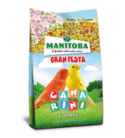 Manitoba - Gran Festa - Semi con Pastoncino - Canarini - 500gr