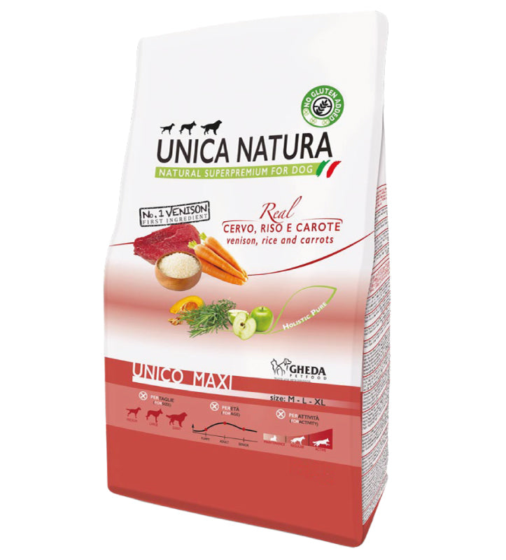 Gheda - Unica Natura - Maxi - Cervo - 12kg