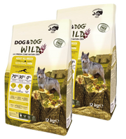 KIT 2x Gheda - Dog&Dog - Wild - All Breeds - Adult - Regional - Farm - 12kg