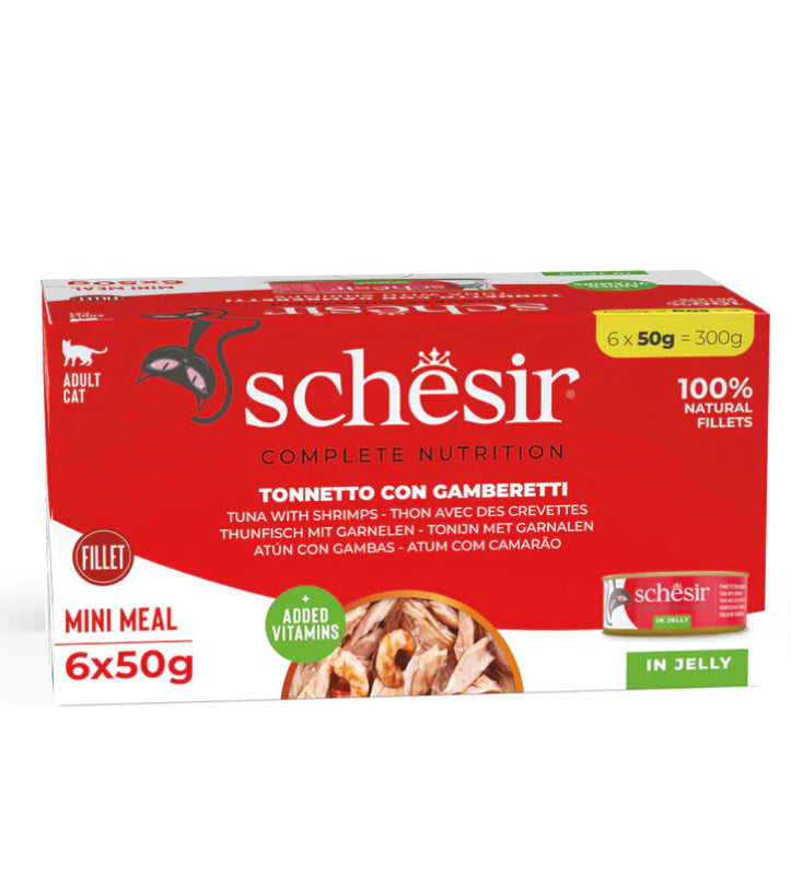 Schesir Cat - Multipack - In Gelatina - 6x50g