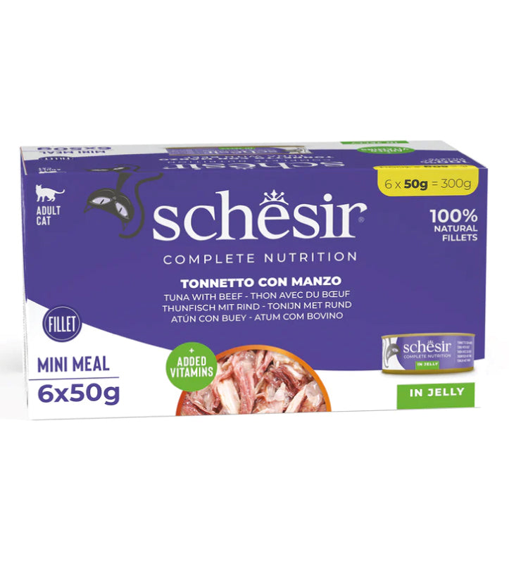 Schesir Cat - Multipack - In Gelatina - 6x50g