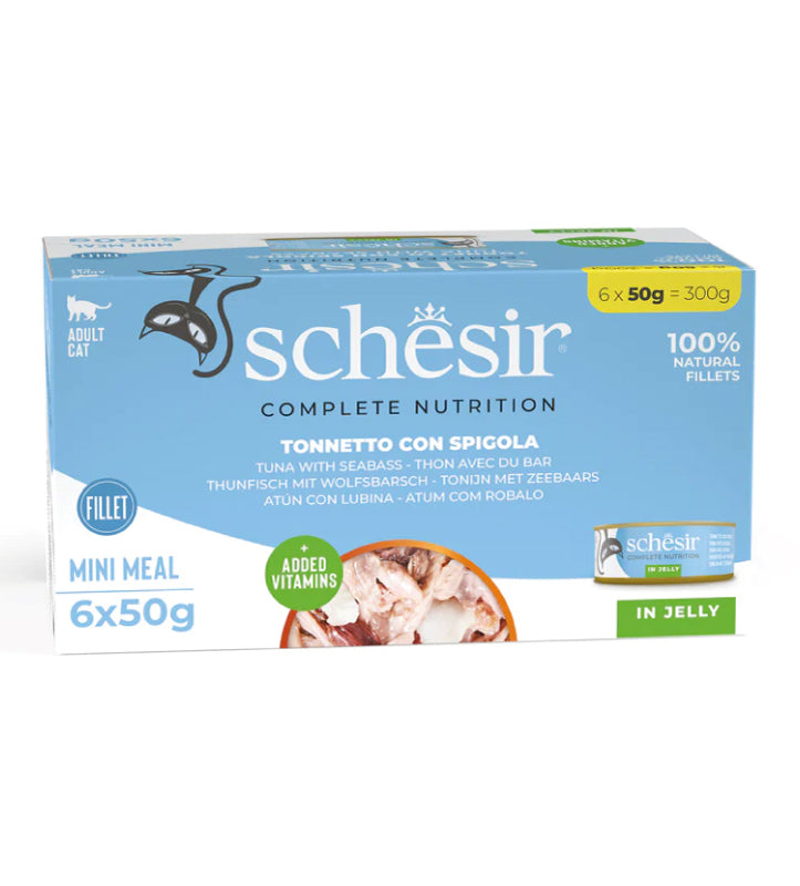 Schesir Cat - Multipack - In Gelatina - 6x50g