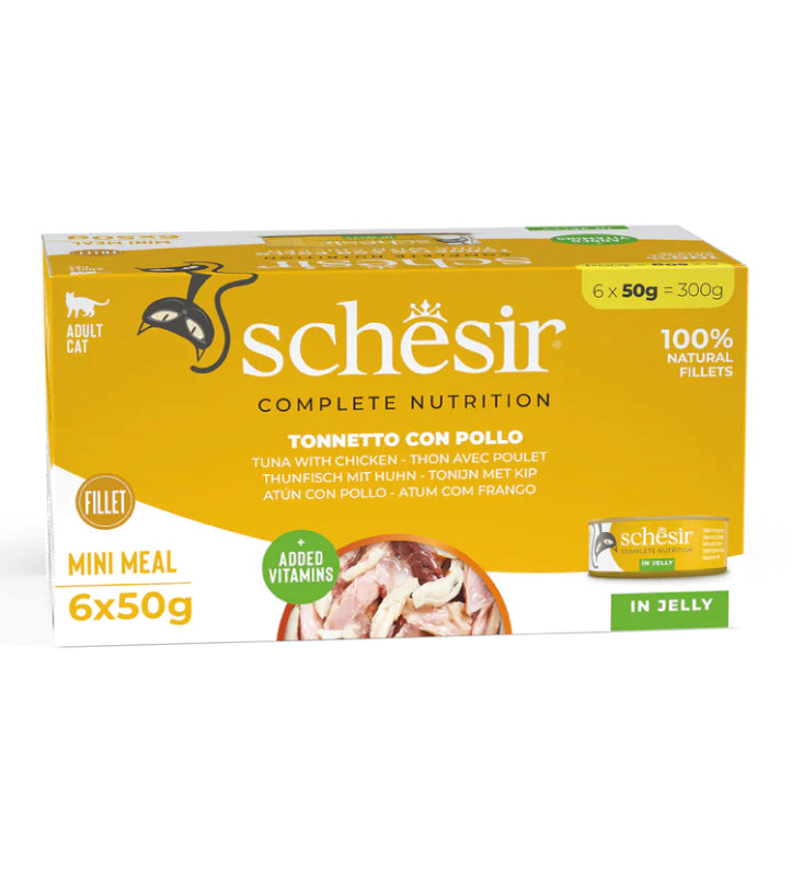 Schesir Cat - Multipack - In Gelatina - 6x50g