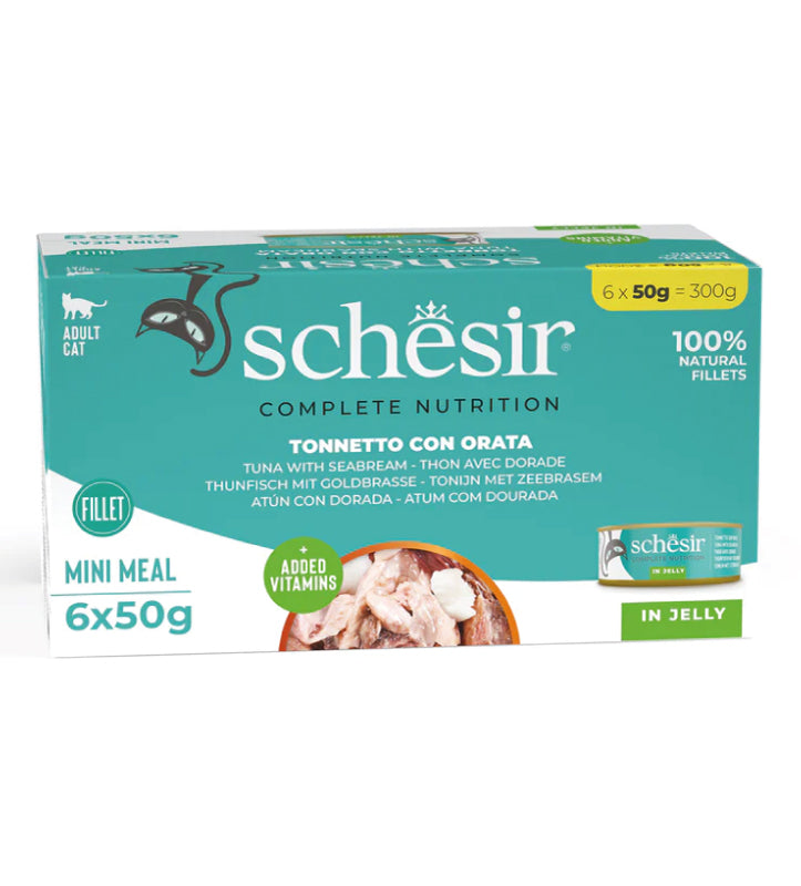 Schesir Cat - Multipack - In Gelatina - 6x50g