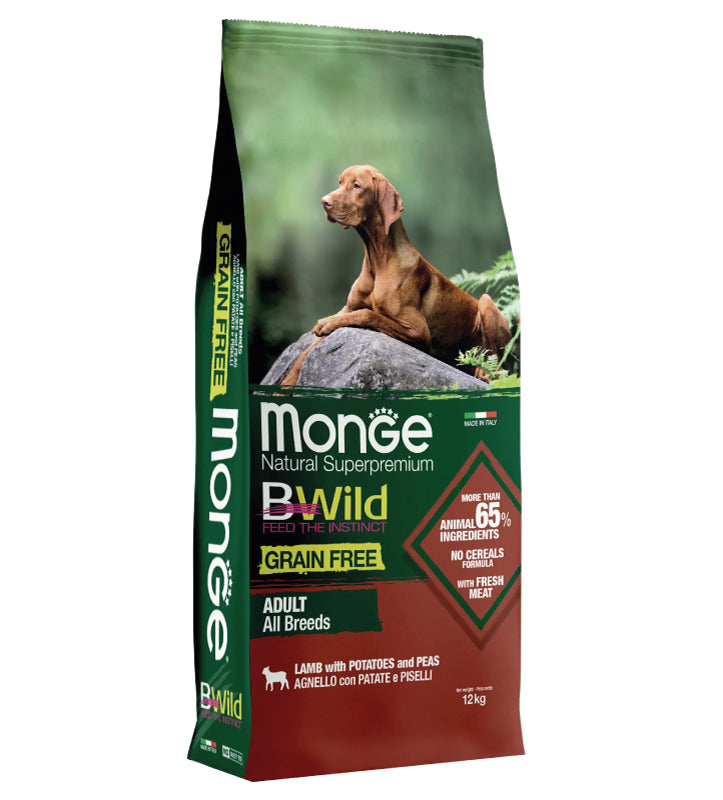 Monge - BWild Dog - Grain Free - All Breeds - Adult - 12 kg
