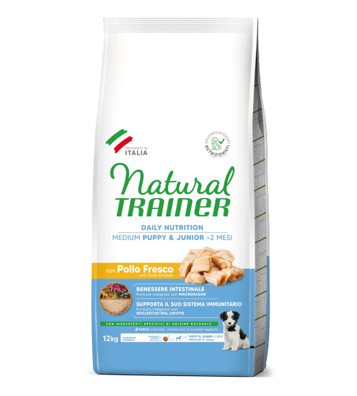 Trainer Natural - Medium - Puppy&Junior - 12 kg