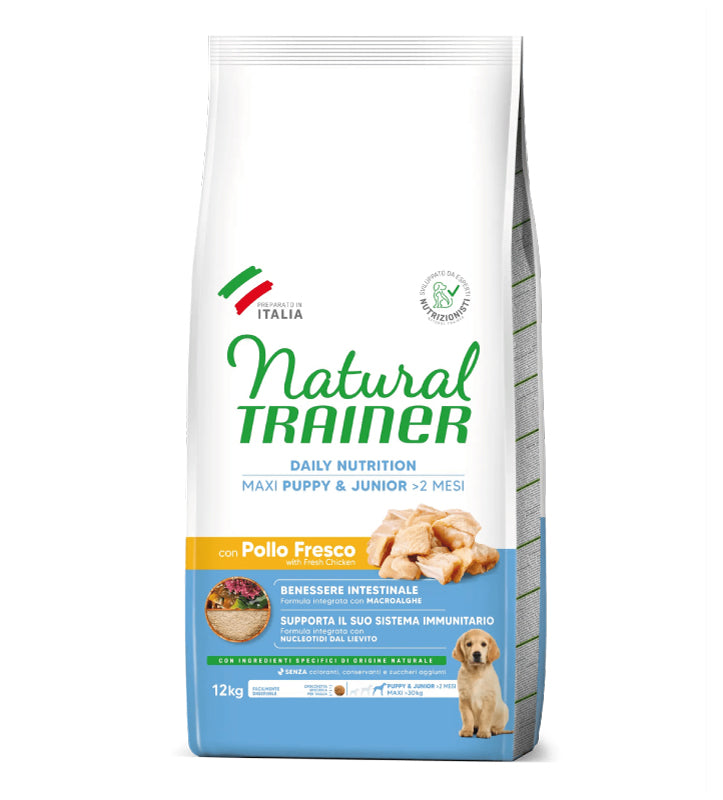 Trainer Natural - Maxi - Puppy&Junior - 12 kg