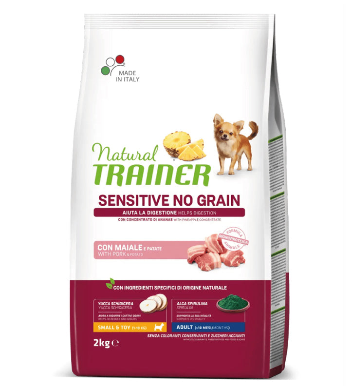 Trainer Natural Sensitive - No Grain - Small&Toy - Adult - 2 kg