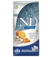 Farmina - N&D Ocean Dog - Medium&Maxi Adult - Merluzzo/Zucca/Arancia - 12kg
