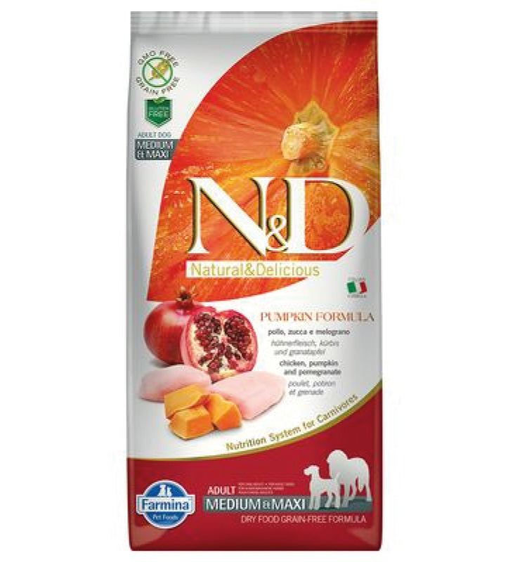 Farmina - N&D Pumpkin Dog - Medium&Maxi Adult - 12kg