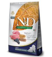 Farmina - N&D Ancestral Dog - Medium/Maxi Puppy - Agnello/Mirtillo - 12kg