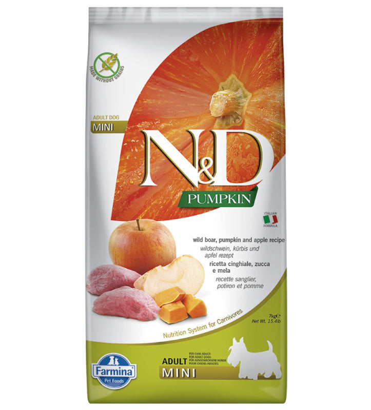 Farmina - N&D Pumpkin Dog - Mini Adult - 7kg