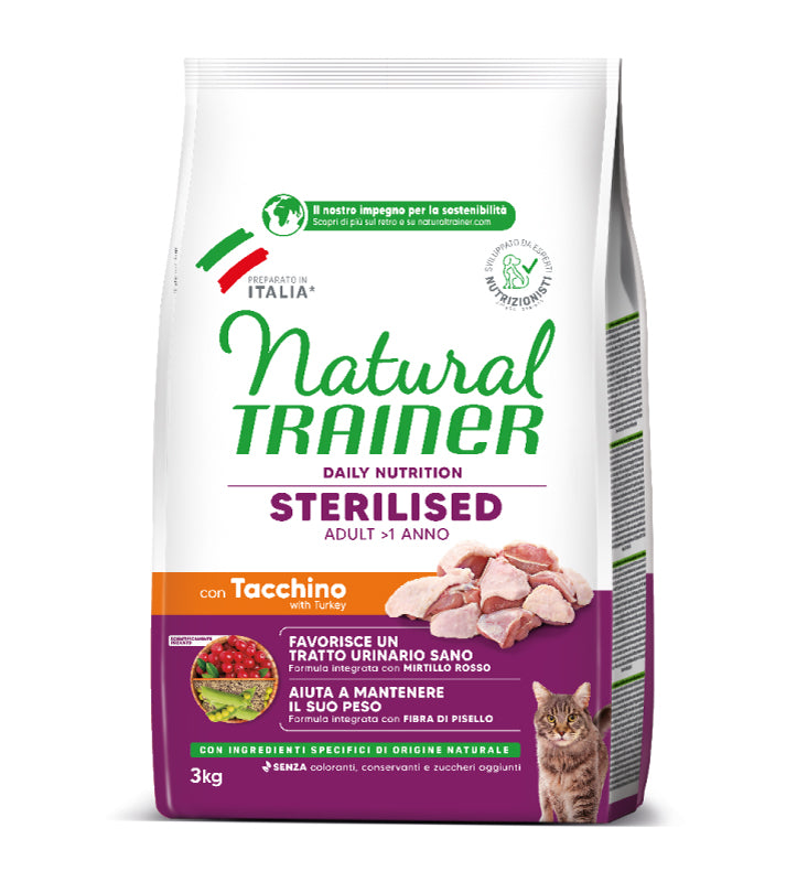 Trainer Natural Cat - Sterilizzato - 3 kg