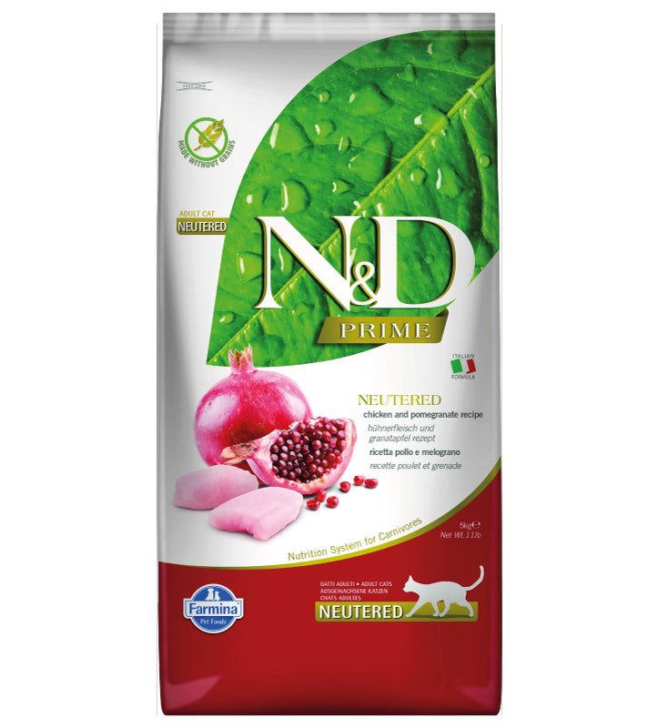 Farmina - N&D Prime Cat - Adult - Neutered - 5kg