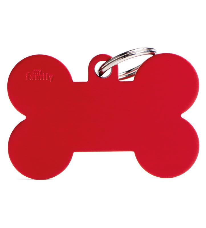 My Family - Medaglietta Alluminio Basic - con Incisione - Osso