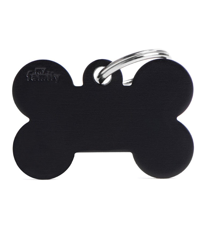 My Family - Medaglietta Alluminio Basic - con Incisione - Osso