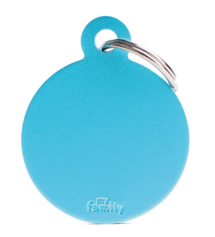 My Family - Medaglietta Alluminio Basic - con Incisione - Cerchio