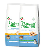 KIT 2 X Trainer Natural - Medium - Puppy&Junior - 12 kg