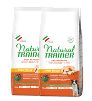 KIT 2 X Trainer Natural - Medium - Adult - Pollo - 12 kg