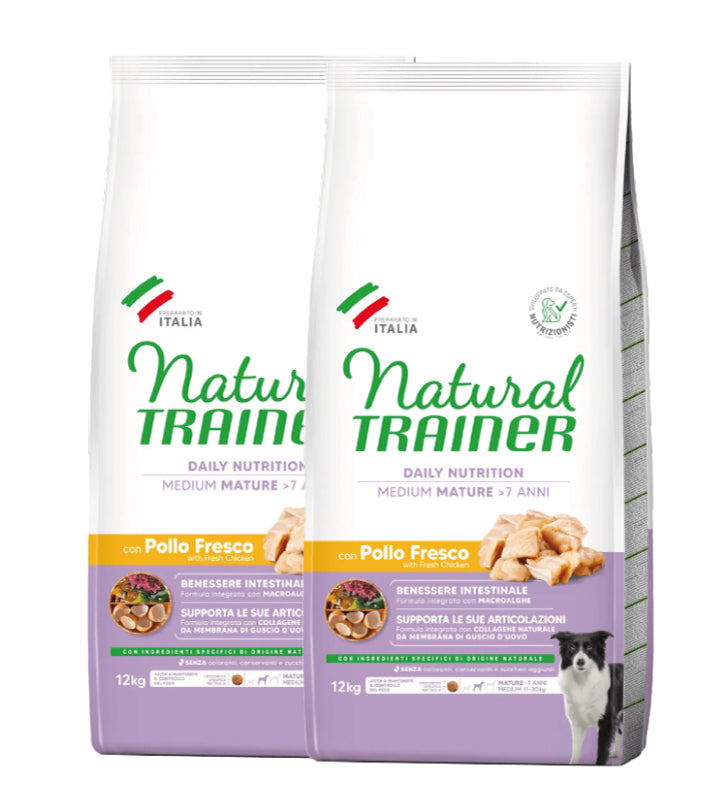 KIT 2 X Trainer Natural - Medium - Mature - 12 kg