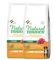 KIT 2 X Trainer Natural Sensitive - Medium/Maxi - Adult - Agnello - 12 kg