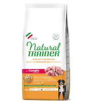 Trainer Natural Sensitive - Medium/Maxi - Adult - Coniglio - 12 kg
