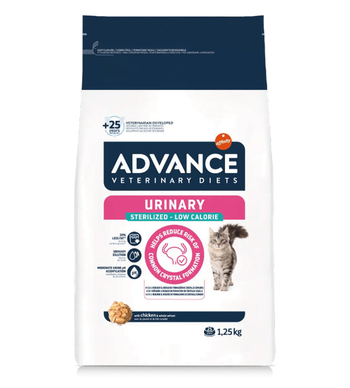 Advance - Veterinary Diets Feline - Urinary Sterilized Low Calorie - 1.25kg