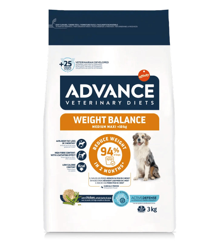 Advance - Veterinary Diets Canine - Medium/Maxi - Weight Balance - 3kg
