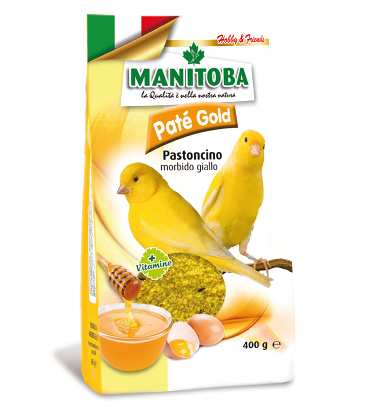 Manitoba - Hobby&Friend - Pastoncino Giallo per Canarini - 400gr