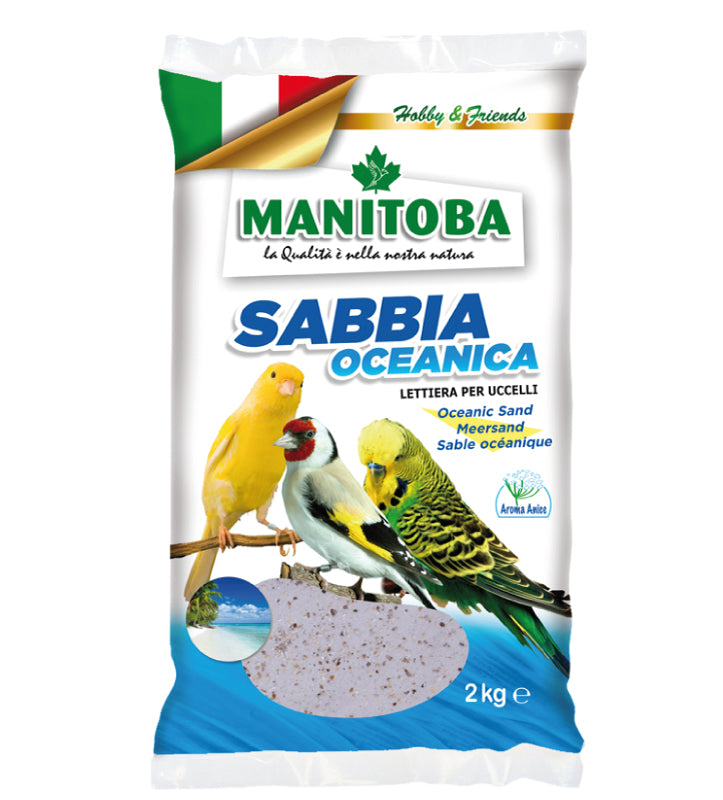 Manitoba - Fondo Gabbia - Sabbia Oceanica - 2kg