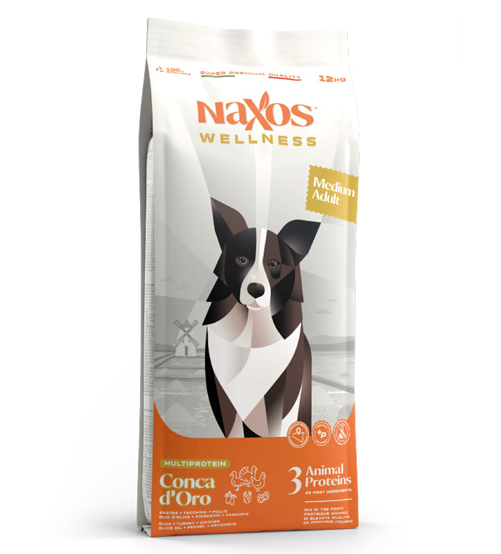 Naxos - Wellness - Medium - Adult - Conca d'Oro - 12kg