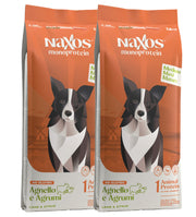 KIT 2x Naxos - Monoprotein - Medium/Maxi - Mature - Agnello/Agrumi - 12kg