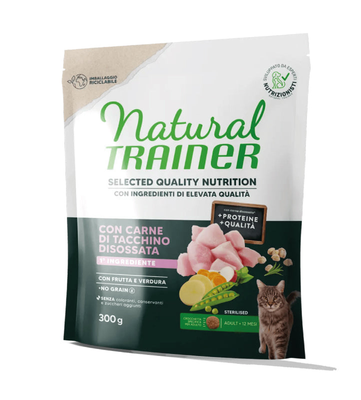 Trainer Natural Cat - Selected Quality Nutrition - Adult Sterilizzato - 300gr