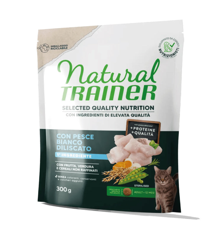 Trainer Natural Cat - Selected Quality Nutrition - Adult Sterilizzato - 300gr
