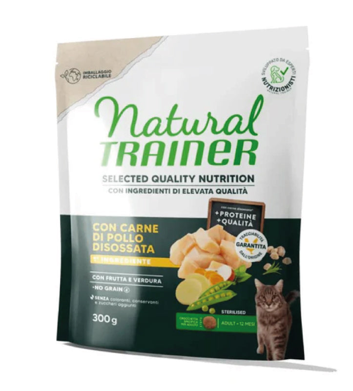 Trainer Natural Cat - Selected Quality Nutrition - Adult Sterilizzato - 300gr