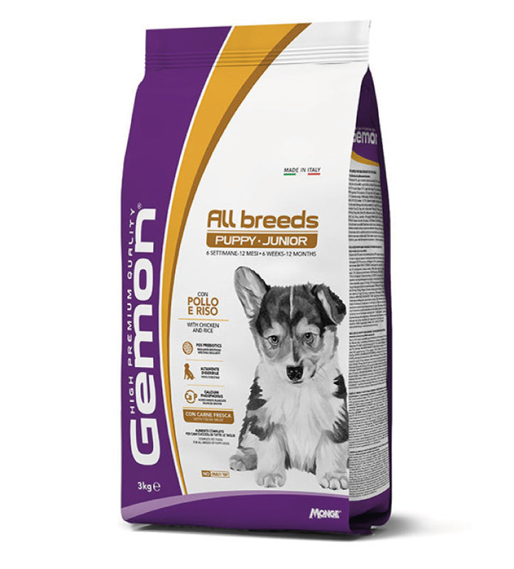 Gemon Dog - All Breeds - Puppy&Junior - 3kg
