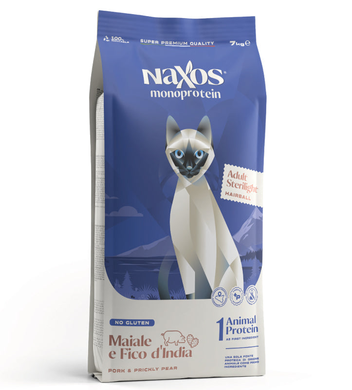 Naxos Cat - Monoprotein - Sterilight - 7kg