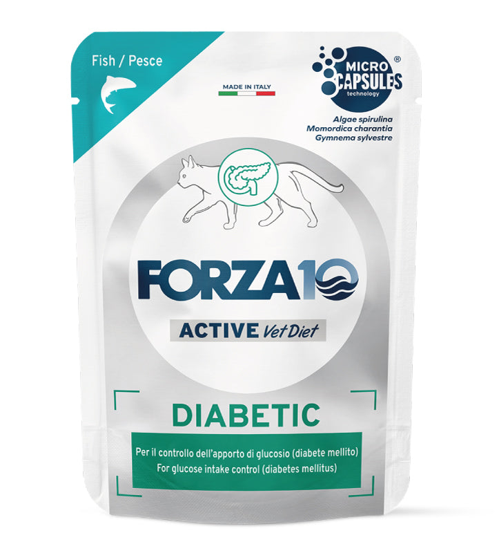 Forza 10 - Active Vet Diet Cat - Diabetic - 80gr