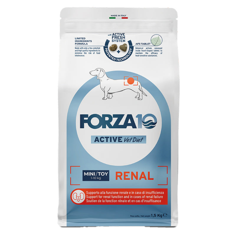Forza 10 - Active Vet Diet Dog - Mini&Toy - Renal - 1.5kg