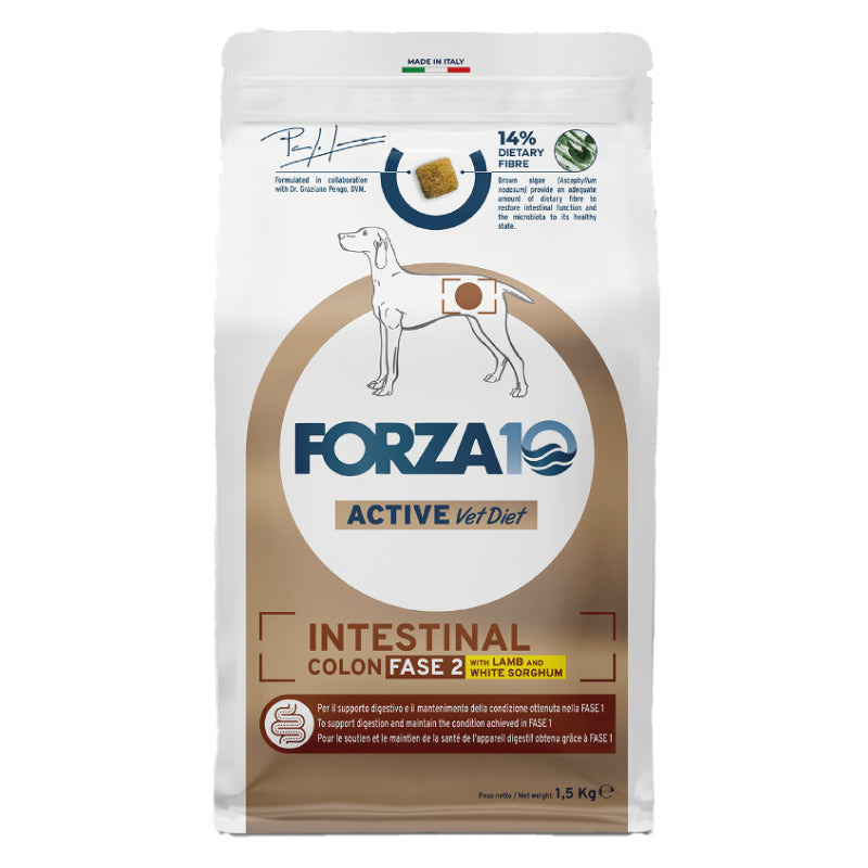 Forza 10 - Active Vet Diet Dog - Intestinal Colon Fase 2 - 1.5kg