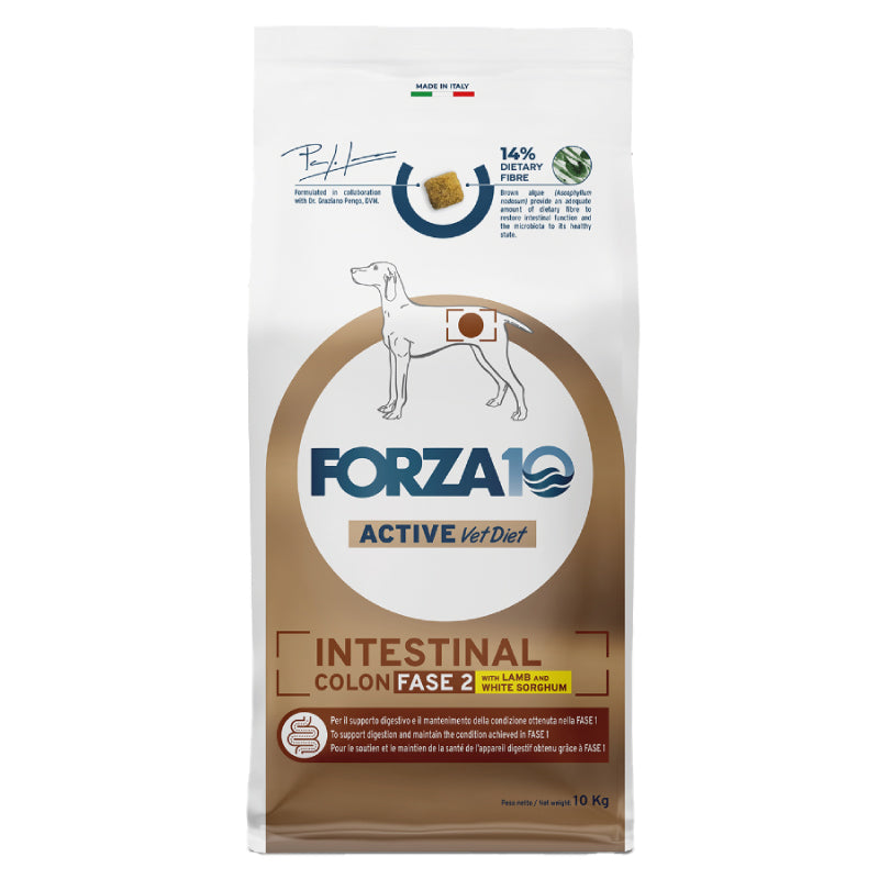 Forza 10 - Active Vet Diet Dog - Intestinal Colon Fase 2 - 10kg