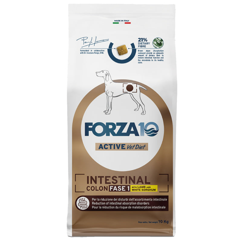 Forza 10 - Active Vet Diet Dog - Intestinal Colon Fase 1 - 10kg