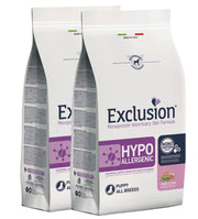 KIT 2X Exclusion - Veterinary Diet Canine - Hypoallergenic - Puppy - Maiale - 12kg